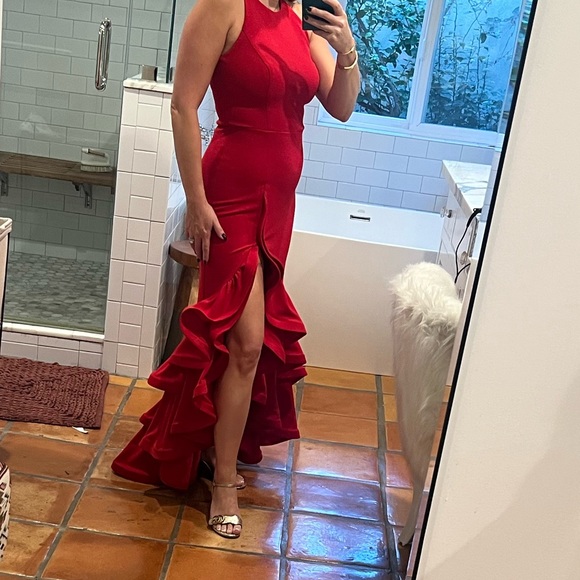 Betsy & Adam tiered ruffles dress - Picture 6 of 8